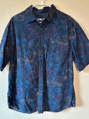 Mossimo Supply Co. floral short sleeve men's button up shirt